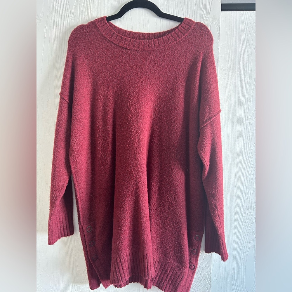 Women's Red Sweater